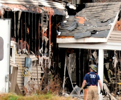 Macedonia Church of God in Christ after fire