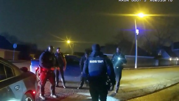 Body camera footage of Memphis police officers talking to Mr. Nichols