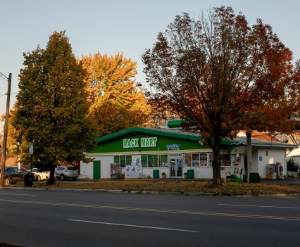 The gas station where Paris Cameron, 20, met her killer, Devon Robinson, 18.