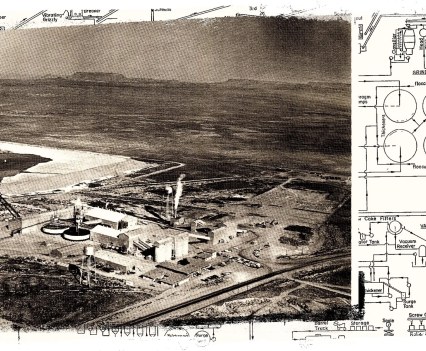 Homestake opened in 1958, drawing workers from across the country to the towns of Grants and Milan. Image ​​courtesy of the New Mexico Bureau of Geology and Mineral Resources.