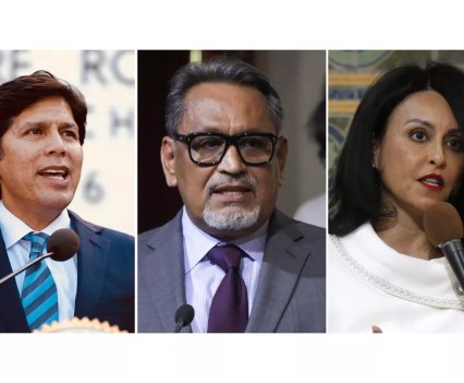 Kevin de León, Gil Cedillo , Nury Martinez (Los Angeles Times)