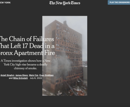 The Chain of Failures That Left 17 Dead in a Bronx Apartment Fire