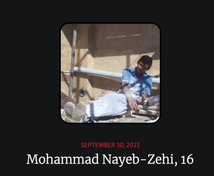 Mohammad Nayeb-Zehi, 16