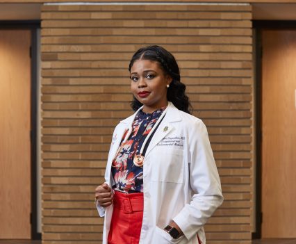 Dr. Rosandra Daywalker poses for a portrait Saturday April 23, 2022 in The Medical Center in Houston, TX.