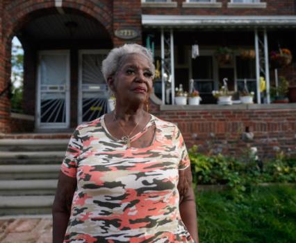 Pamela Jackson-Walters, whose Detroit neighborhood is almost entirely Black, has endured slow internet speeds and weeks-long outages.