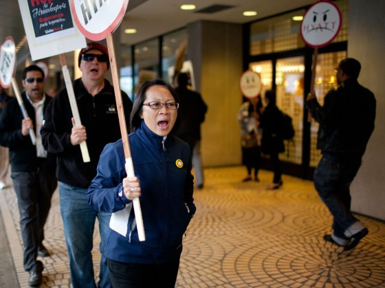 Image: Union Protest