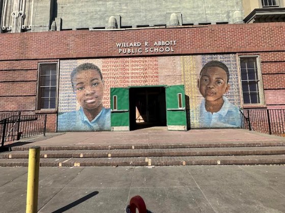 Abbott Elementary behind the scenes at Warner Brothers Studios.