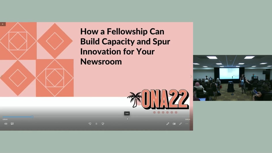 How a Fellowship Can Build Capacity and Spur Innovation for Your Newsroom